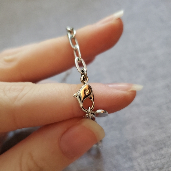 Swarovski Silver Chain 18in - Picture 2 of 2